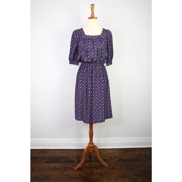 Stephanie Cranford purple rainbow heart dress Size Small - Picture 5 of 10